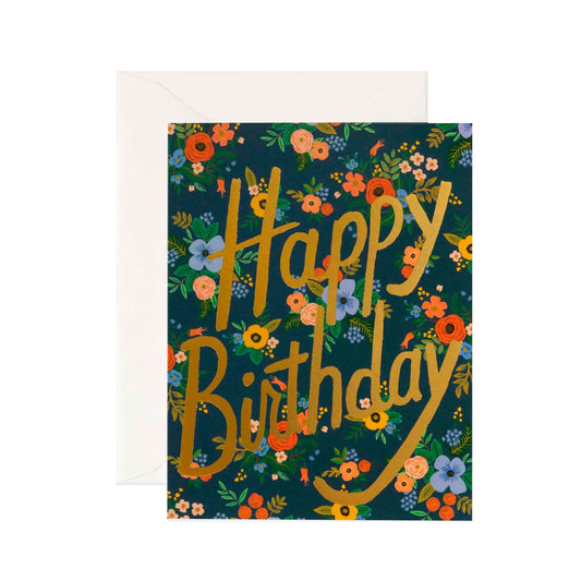 Tarjeta  Garden Birthday