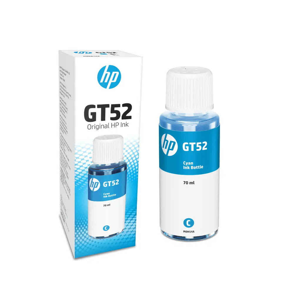Botella de Tinta HP GT52 Cian 70 ml