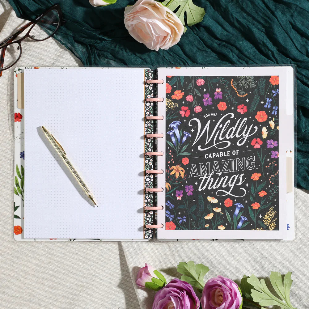 Cuaderno Classic Moody Blooms
