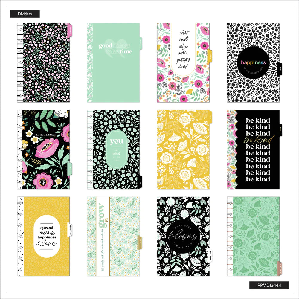 Agenda 2024 Mini Tiny Florals 12 Meses