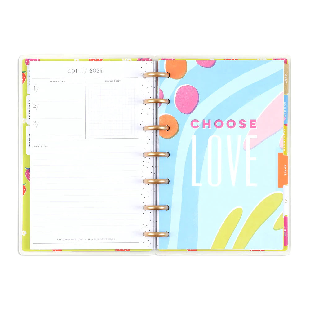 Agenda 2024 Mini Sunny Risograph 12 Meses