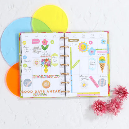 Agenda 2024 Mini Sunny Risograph 12 Meses