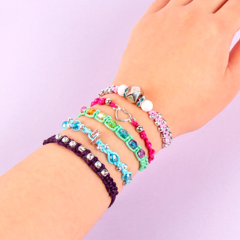 Pulseras Arcoiris Brillantes