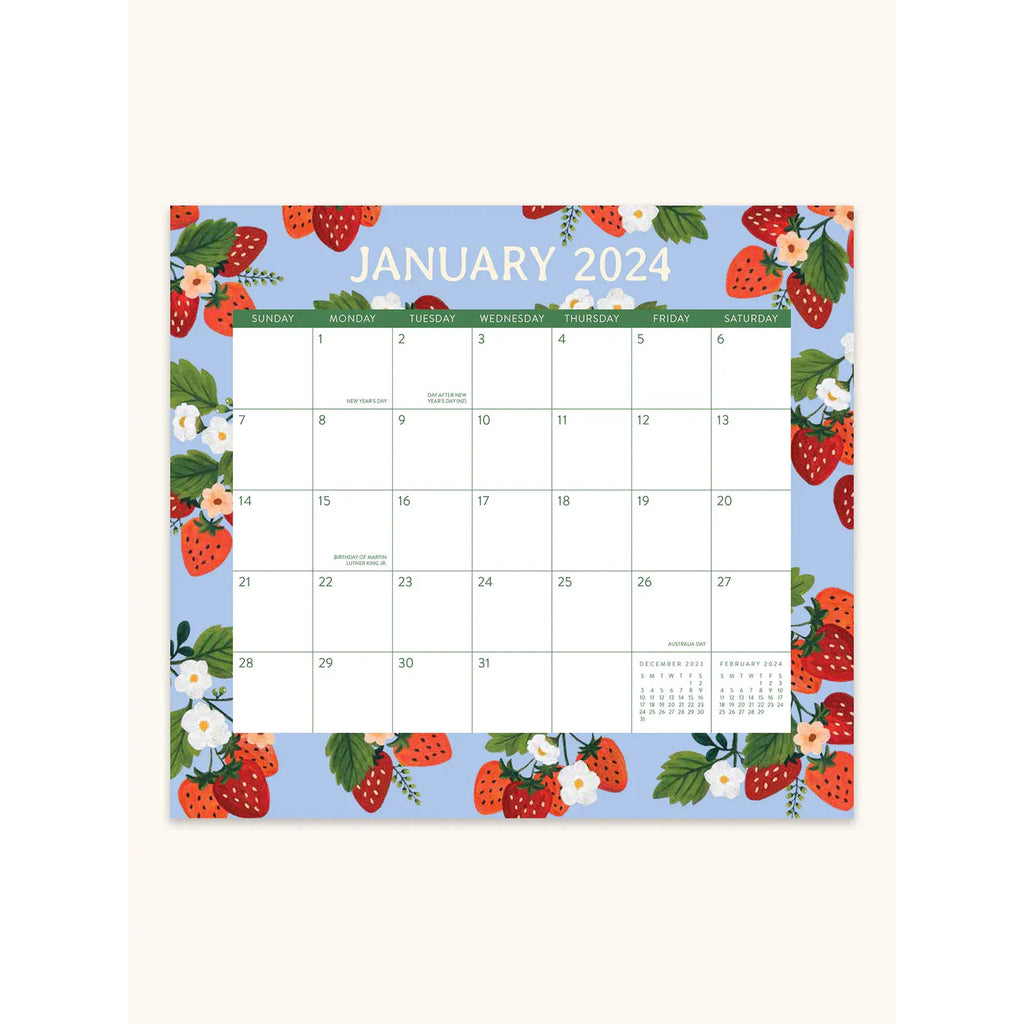 Calendario 2024 Magnético Fruit 17 Meses