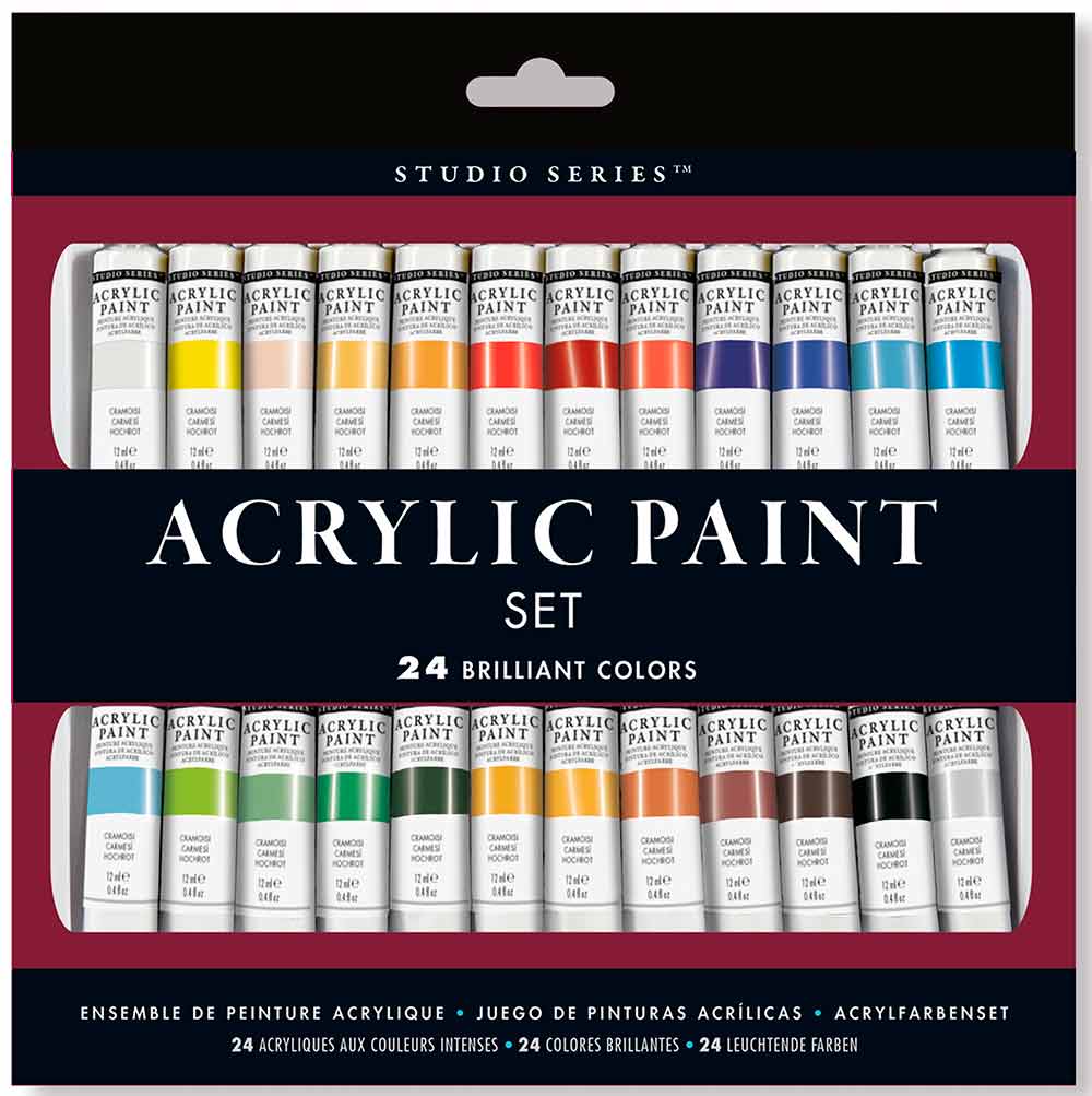 Set Acrílicos Peter Pauper 24 colores 12ml