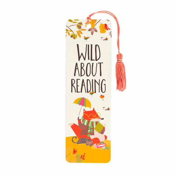 Marcapáginas con Adorno Wild About Reading