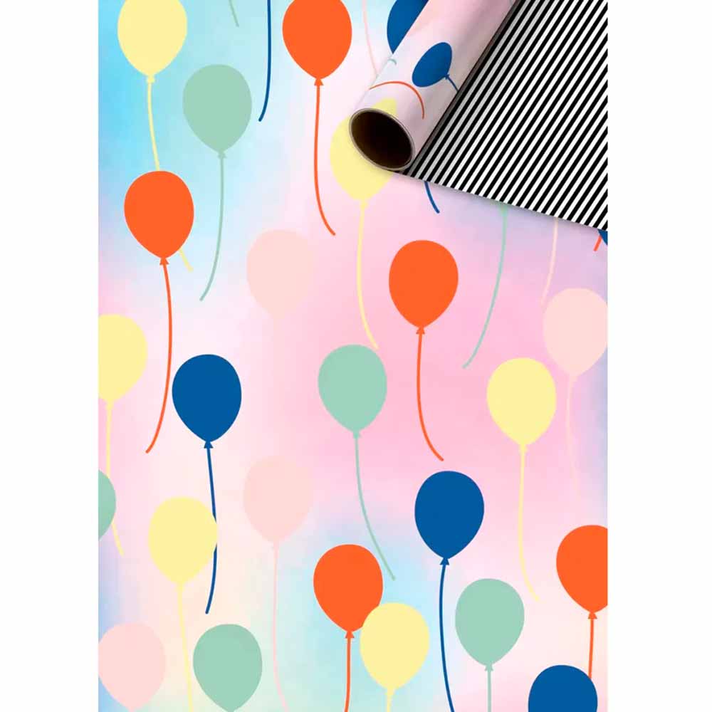 Rollo Papel Regalo Rose - Globos