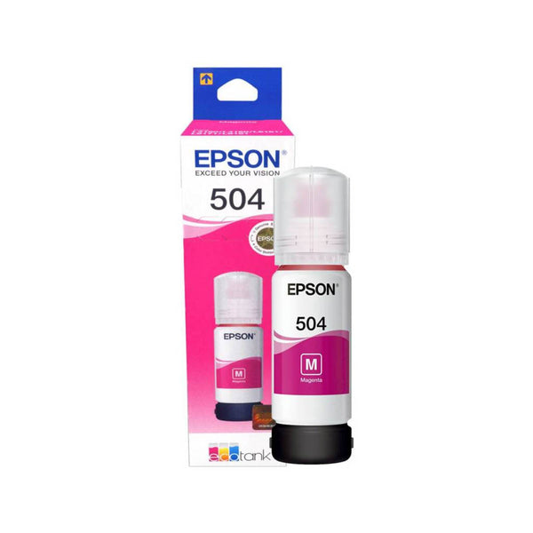 Tinta-Botella T504 Magenta EcoTank 70 ml Epson