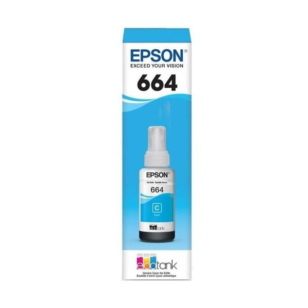 Tinta en Botella T664220 Cyan EcoTank 70 ml Epson