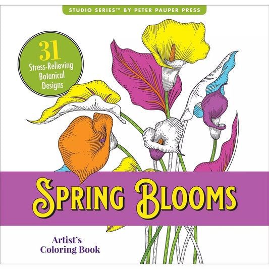 Libro para Colorear Spring Blooms